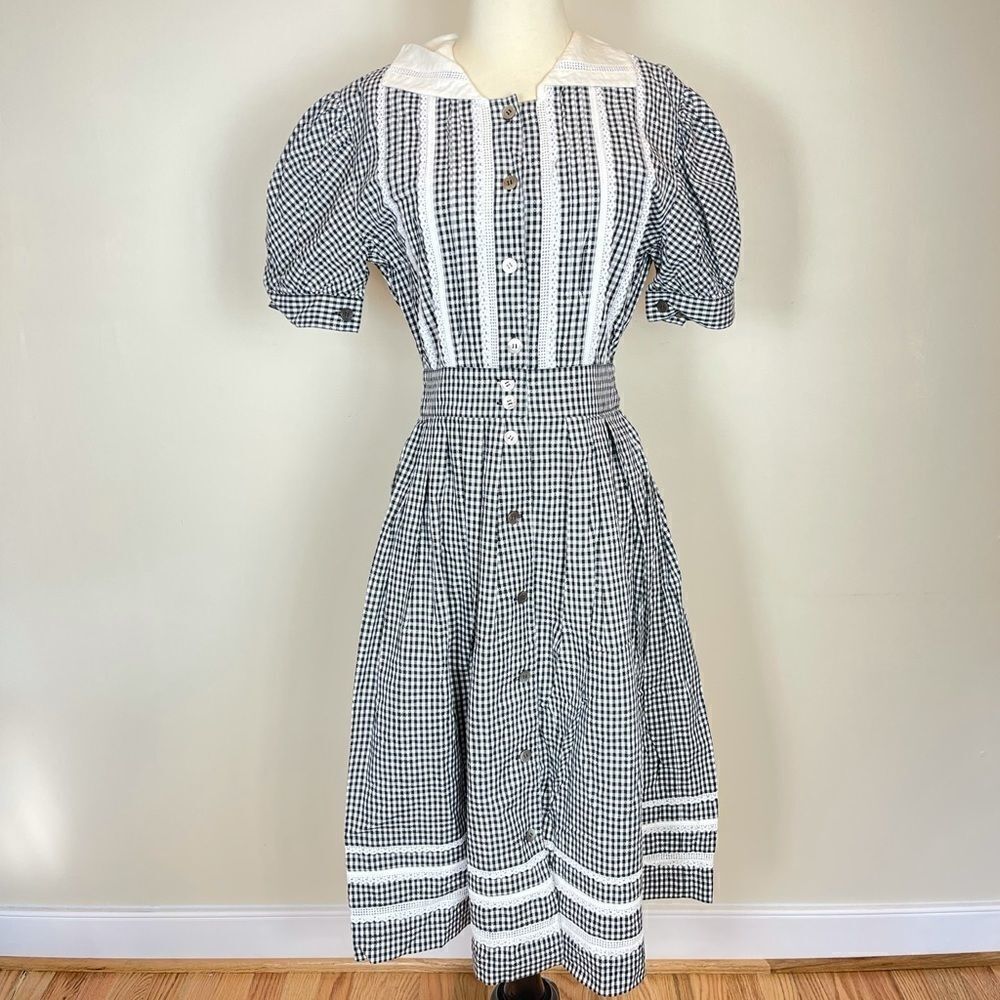 Colle Doi Vintage Cottage Core Dress